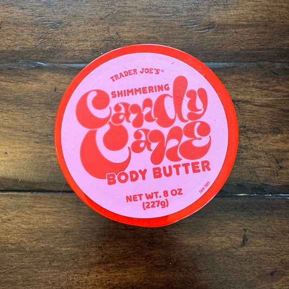 trader Joe’s Other - Trader Joe’s Shimmering Candy Cane Body Butter - Red & Pink Unopened